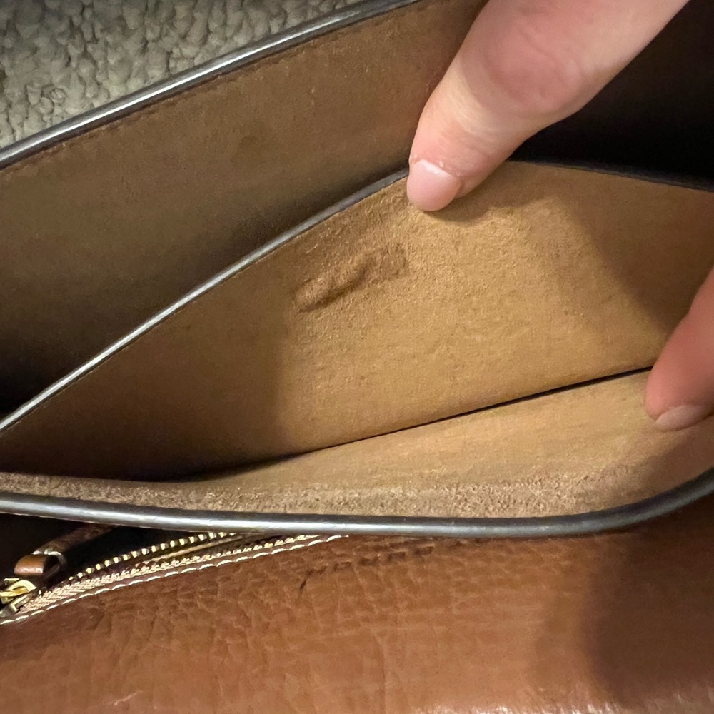 Tory Burch Brown Leather Shoulder Bag - Picture 14 of 16